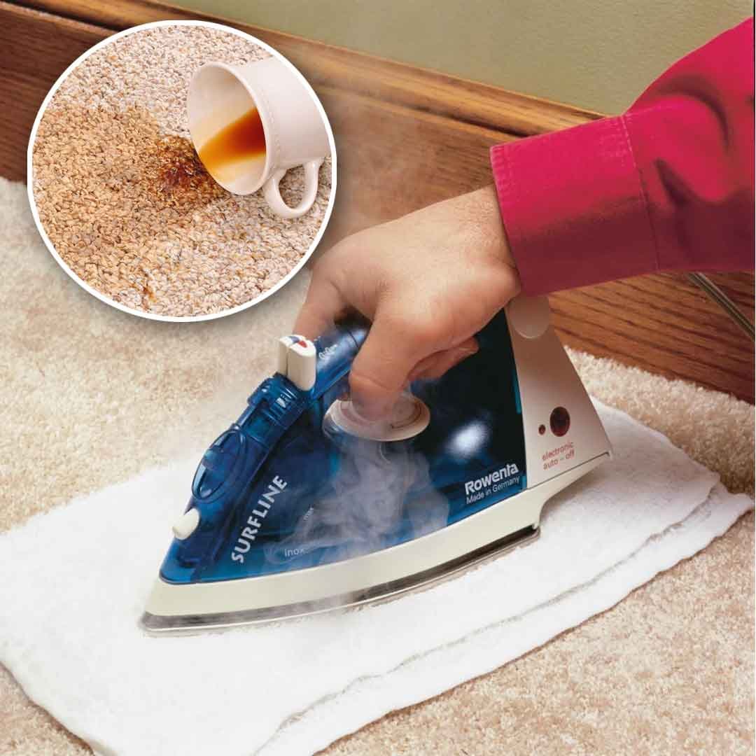 removing old stains with carpet